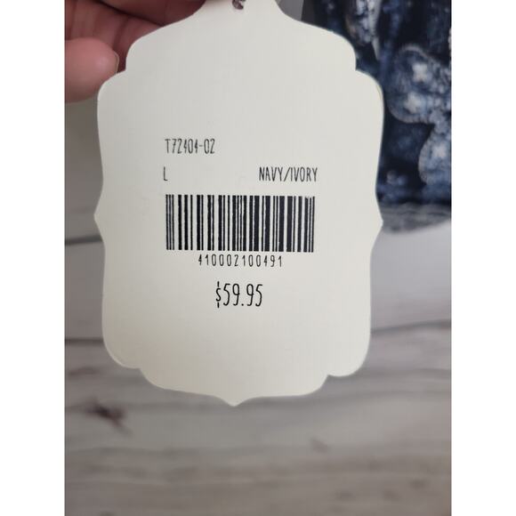 Lot of 2 NWT Altar'd State Blue Pink Floral Boho Crop Top Women's Size Large - Picture 16 of 16